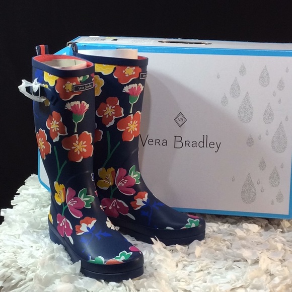 vera bradley rain boots